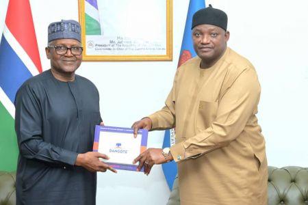 Dangote Pledges a $2 Billion Investment to Deliver More Reliable Power and Fuel Supplies in Gambia